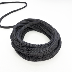 Шнур для одежды d-4.5мм, цвет Серый (на отрез)  в Магнитогорске
