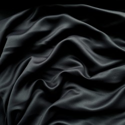 Светозатемняющая ткань для штор &quot;Блэкаут&quot; 95% (Blackout), цвет Черный (на отрез)  в Магнитогорске