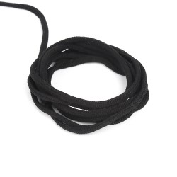 Шнур для одежды 4,5 мм, цвет Чёрный (на отрез)  в Магнитогорске