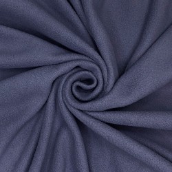 Ткань Флис Односторонний 130 гр/м2, цвет Темно-серый (на отрез)  в Магнитогорске