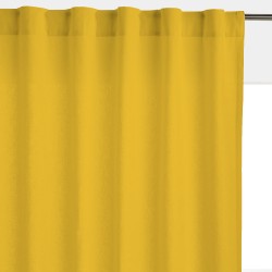 Штора уличная на Трубной ленте (В-220*Ш-145) Желтая, (ткань Оксфорд 600)  в Магнитогорске