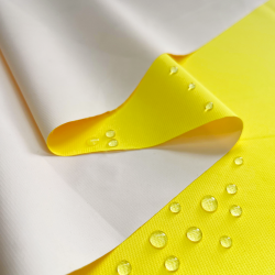 Водонепроницаемая Дышащая Мембранная ткань PU 10'000, цвет Жёлтый (на отрез)  в Магнитогорске